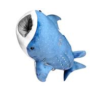 Peluche de ballena acolchada Cojín suave para la noche y la acosta | Cojín de peluche con forma de animales de peluche esponjoso para niños, hermanas, adultos, adolescentes, sofá, oficina