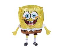Peluche de Bob Esponja de Aniversario, 30 cm, Brillante de Bob Esponja en Honor del 25 Aniversario de la Serie de televisión, Adecuado para niños a Partir de los Primeros Meses de Vida