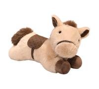 Peluche de Caballo | Figuras Coleccionables De Muñeca Tumbada De 30 Cm - Animal De Peluche Equino - para Familias, Coleccionistas, Niñas, Niños, Todas las Edades, Juego Simbólico, Cumpleaños, Regalos