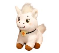Peluche de Caballo: Ojos Grandes y Brillantes y una Cara Sonriente juguetona, Animal de Peluche de Caballo, muñeco de peluchee | Muñeca de Caballos para Navidad, decoración de cumpleaños, Dormitorio,