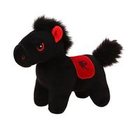 Peluche de caballo - Riqueza china 2026 - Decoración de dormitorio de peluche, para dormitorio, salón, oficina, viaje, , regalo para niños y niñas, adultos, coleccionistas