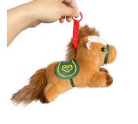 Peluche De Caballos,Muñeca De Juguete Coleccionable Linda Mentira | Animales De Peluche | para Adultos Niños Niñas Cumpleaños Navidad Año Nuevo Chino Pascua Atenciones
