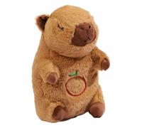 Peluche De Capibara Que : Animal De Peluche Relajante Con Latidos Del Corazón, Amigo Para Dormir Con Luz Y Música | Juguete Cómodo Para Niños Pequeños Y Niñas, Compañero Para Acurrucarse Para D