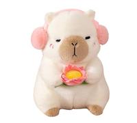 Peluche de Capybara - Lindo Peluche Suave Cojín de Peluche Adorable Cojín para Muñecas | Gran Peluche Capybara para Niños, Dormitorio, Salón, Decoración del hogar, Regalo de peluche, Coleccionable, K