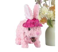 Peluche De Conejo Conejo Mascota que Salta y Mueve la Nariz