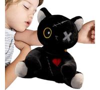 Peluche de conejo de Halloween - Regalos de muñecas góticas espeluznantes | Peluhe de conejito encantador y abrazable suave | Terrible juguete de pluche de conejo de Pascua para Halloween, Pascua, N