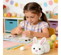 Peluche de Conejo de Pascua Conejo Fácil DIY Animal Bonito