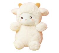 Peluche de cordero - Linda muñeca de peluche de dibujos animados | Suave | Juguete de oveja auténtica, bonito regalo de peluche para niños, bebés, niñas, niños, día festivo