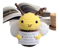 Peluche de de ganchillo - de apoyo positivo, de punto lindos para cumpleaños, decoración marinada de apoyo divertido para eles, marinado de apoyo emo