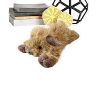 Peluche De De Las Tierras Altas Muñeca De Ganado Suave Y Tierna En Posición | Peluche Abrazable De De Las Tierras Altas Lindo Y De Dibujos Animados Para Bebés Niñas Adultos Confort Soport
