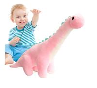Peluche de dinosaurio con cuello largo - Muñeco de peluche suave de peluche con cojín suave inspirado en el jurásico realista | Snuggle Buddy
