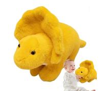 Peluche de dinosaurio de peluche, peluche de dinosaurio | Animales de peluche suaves y lindos iluminan la pelusa de dinosaurios,Juguete de peluche de animales de dibujos animados, exquisitos juguetes