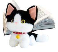 Peluche De Gato Adorable Y Suave Gatito De Caricatura Con Campana