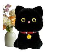 Peluche De Gato Adorable Y Suave Gatito De Caricatura Con Campana