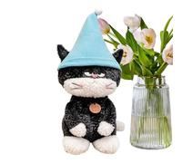 Peluche de gato lindo Decoración Realista, Tierna y Abrazable para el | Muñeco de Felpa de Gato, Juguete para niños, niñas y adolescentes, salón, sofá, cama,