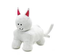 Peluche de gato, Roblox Clásico Kitty muñecas Cortas de Peluche de 24 cm/9.4 pulgadas PPcotton Hecho a Mano Estatua para los fanáticos del Anime Regalo