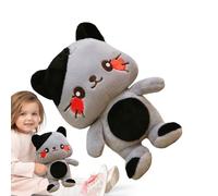 Peluche de Gato Tierno - Muñeca Tierna y Aconchable que es un Compañero Reconfortante - Animal de Peluche Abrazable y Juguete Lindo - Para Cumpleaños Navidad Relleno de Calcetín Regalo Niñas Niños Sof