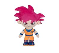 Peluche de Goku 27 cm - Dragon B/Super - Goku y Sus Distintas Transformaciones - ¡Colecciónalos Todos! (Super Saiyan God)