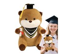 Peluche De Graduación Muñeco Coleccionable con Birrete y Diploma