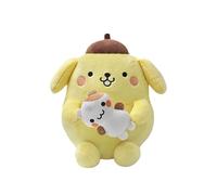Peluche de Hello Kitty World figura de peluche, 25 cm, peluches de alta calidad para los fans de la popular serie de televisión, varias edición limitada a elegir (Purin)