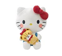 Peluche de Hello Kitty World figura de peluche, 25 cm, peluches de alta calidad para los fans de la popular serie de televisión, varias edición limitada a elegir (Hello Kitty)