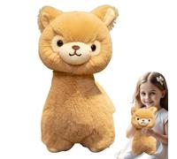Peluche de hoja de peluche, peluche de alpaca, Cojín de peluche de alpaca de peluche, juguetes de peluche de alpaca Muñeca de moda de alpaca para decoración de dormitorio