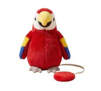 Peluche de hombro de loro accesorio de disfraz de amigo de hombro magnético | El imán incorporado se combina con un disco magnético debajo de la camisa. Se mantiene en tu hombro mientras