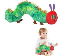 Peluche de la Oruga Glotona, Peluche de Oruga Pequeña de 27 cm, Figura de Juguete de Oruga de Peluche, Juguete de Peluche para Bebés para Cumpleaños de Niños y Navidad
