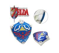 Peluche de la serie Hylian Shield de Zelda, muñeco suave de peluche para gamers, regalo para el hogar, decoración.
