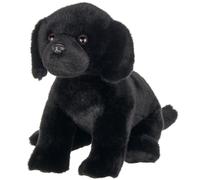 Peluche de labrador retriever negro de 8 pulgadas de Bearington Collection Lil' Jet