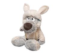 Peluche de lobo de peluche - adorable muñeca de 11,8 pulgadas, traje de oveja Plushi, juguete coleccionable Huggable, figura decorativa acogedora | Juguete de peluche de lobo relleno para el