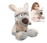 Peluche de lobo | Juguetes tiernos | Juguete lavable | Lobos en la ropa de ovejas | Peluga súper suave y decorativa | Animal de peluche de lobo para el dormitorio de sofá salón y