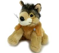Peluche de lobo sentado (18 cm)