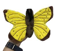 Peluche de Mariposa Realista - Rellenos de Mariposa de 30 centímetros - Peluche y Juguetes de Almohada de Barro Suave - Juguetes de Peluche de Polilla Lindos Regalos para niños y niñas (Amarillo)