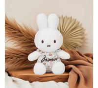Peluche de Miffy Vintage Little Flowers 25 cm con nombre – Trama