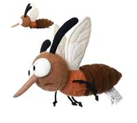 Peluche de Mosca - Muñeco de Peluche Suave y Adorable de Dibujos Animados,Decoración para Niños, Niñas, Jóvenes, Familia y Amigos