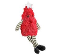 - Peluche de Navidad, diseño de árbol de Navidad con patas largas | Centro de mesa iluminado para oficina, chimenea, hogar, oficina, , escuela, aula, decoración