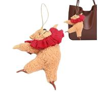 Peluche de Oso - Manualidades Coleccionables En Forma De Colgante - Animales De Peluche De Oso Bailarín De Ballet - Para Casa Habitación Coche Suministros para Fiestas de Vacaciones Familia Amigos Jar