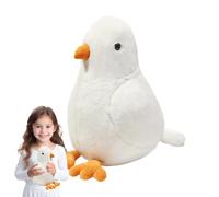 Peluche De - Pájaro de la Paz Decoración,Muñeco De Algodón PP Seguro para Niños Y Niñas, Compañero De Sueño, Regalo para Cumpleaños, Familiares, Amigos Y Colegas
