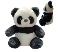 Peluche de panda de peluche, panda gigante, pandas de peluche realistas para decoración de mesa, lindo peluche | Cómodo y acogedor, consolador emocional para dormitorio, sala de estar, cine infantil