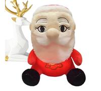 Peluche de Papá Noel, Animales de Peluche de Navidad, , Alce, Muñeco de Nieve, Luces Musicales, Peluche de Navidad | Almohada de vacaciones en forma de animal de peluche, ornamento festivo