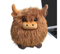 Peluche de peluche de de peluche - Muñecas de peluche lindas realistas para niños | Granja de ganado vacuno Animal Pluchen Pop - para todas las familias, novios, niños, niños, adolescentes y