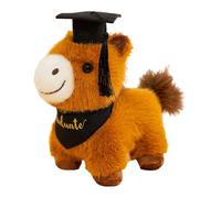 Peluche de peluche para graduación: cojín suave para muñecas, juguete de peluche con gorro, consolador recuerdo para estudiantes | Para hombres y mujeres, para , dormir y relajarse