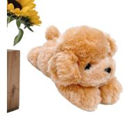 Peluche de Perro Cojín Decorativo Suave Con Cuerpo De Cachorro Realista Y | Peluche De Perro Para Cumpleaños Hogar Habitación Vacaciones Dormitorio Residencia Sofá Sofá y Coche