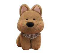 ＡＷＨＡＯ Peluche de Perro, Juguete Tierno Y Cómodo, Muñeco de Peluche para Novia, Niños, Niñas Y Adultos, Regalo de Cumpleaños, Marrón 35cm