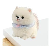 Peluche De Perro Realista Decoración Hogar Suave Y Tierna