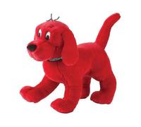 Peluche de perro rojo grande de 25 cm, regalo de cumpleaños, muñeco de peluche Clifford
