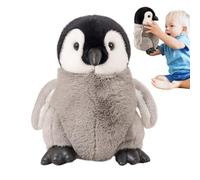 Peluche de pingüino | Dulce y lindo, juguete de peluche de pingüino para mesa - regalo para adolescentes adultos decoración dormitorio estante