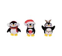 Peluche de pingüino Waddle Squad de Fring Studio, 3 Piezas, Colección PetShop (662195)