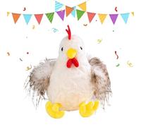 Peluche De Pollo - Gallo De Peluch Suave, Juguete Interactivo Realista, Almohada De Animal De Peluche, Compañero Suave Y Abrazable, Gadget Decorativo para Compañeros De Juegos | Niños Familia Niños N